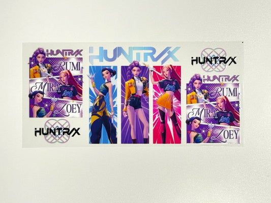 Huntrix—UV DTF Cup Wraps