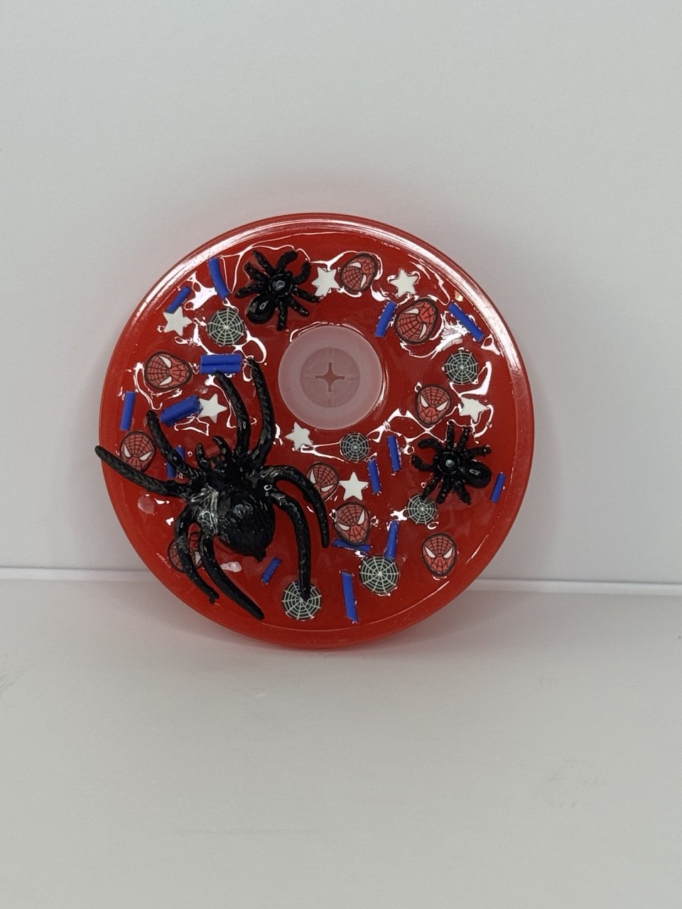 Spiderman—Acrylic Snow Globe Tumbler