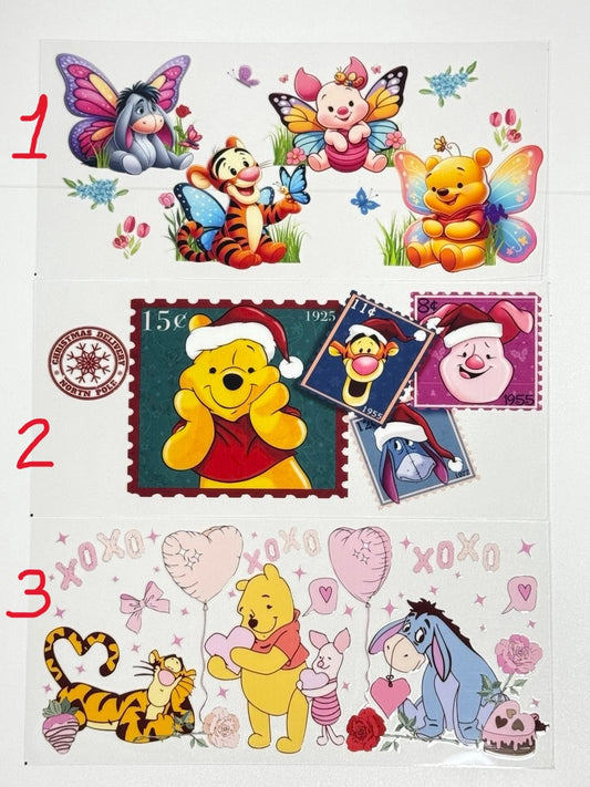 Pooh—UV DTF Cup Wraps