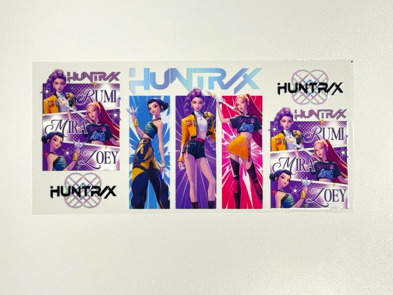 Huntrix—UV DTF Cup Wraps