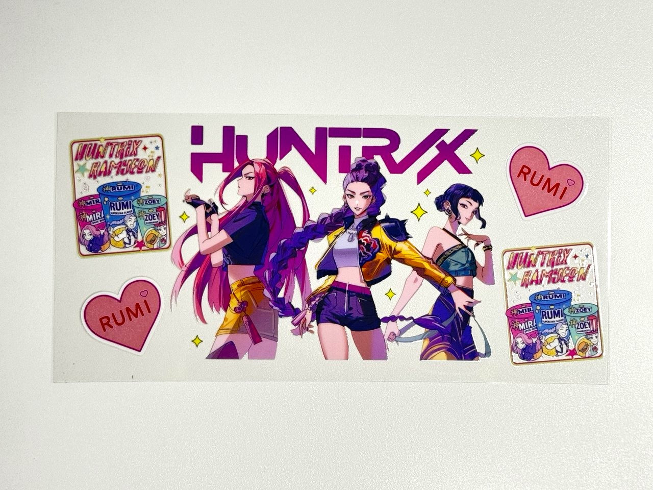 Huntrix—UV DTF Cup Wraps