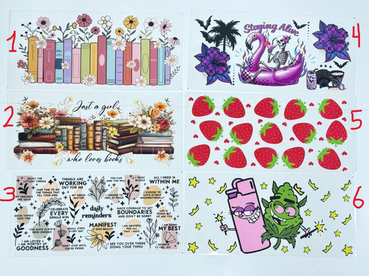 Mix—UV DTF Cup Wraps