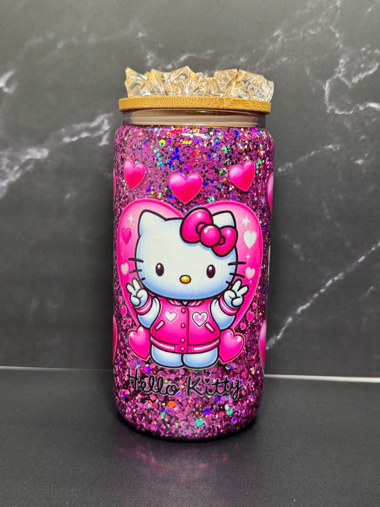 HelloKitty—Snow Globe Tumbler