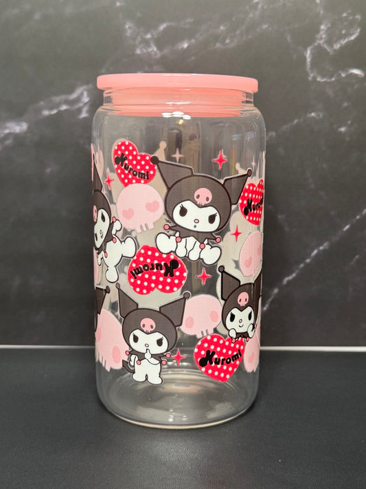 Kuromi—Glass Cup