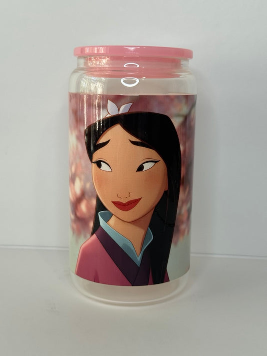 Mulan—Glass Cup