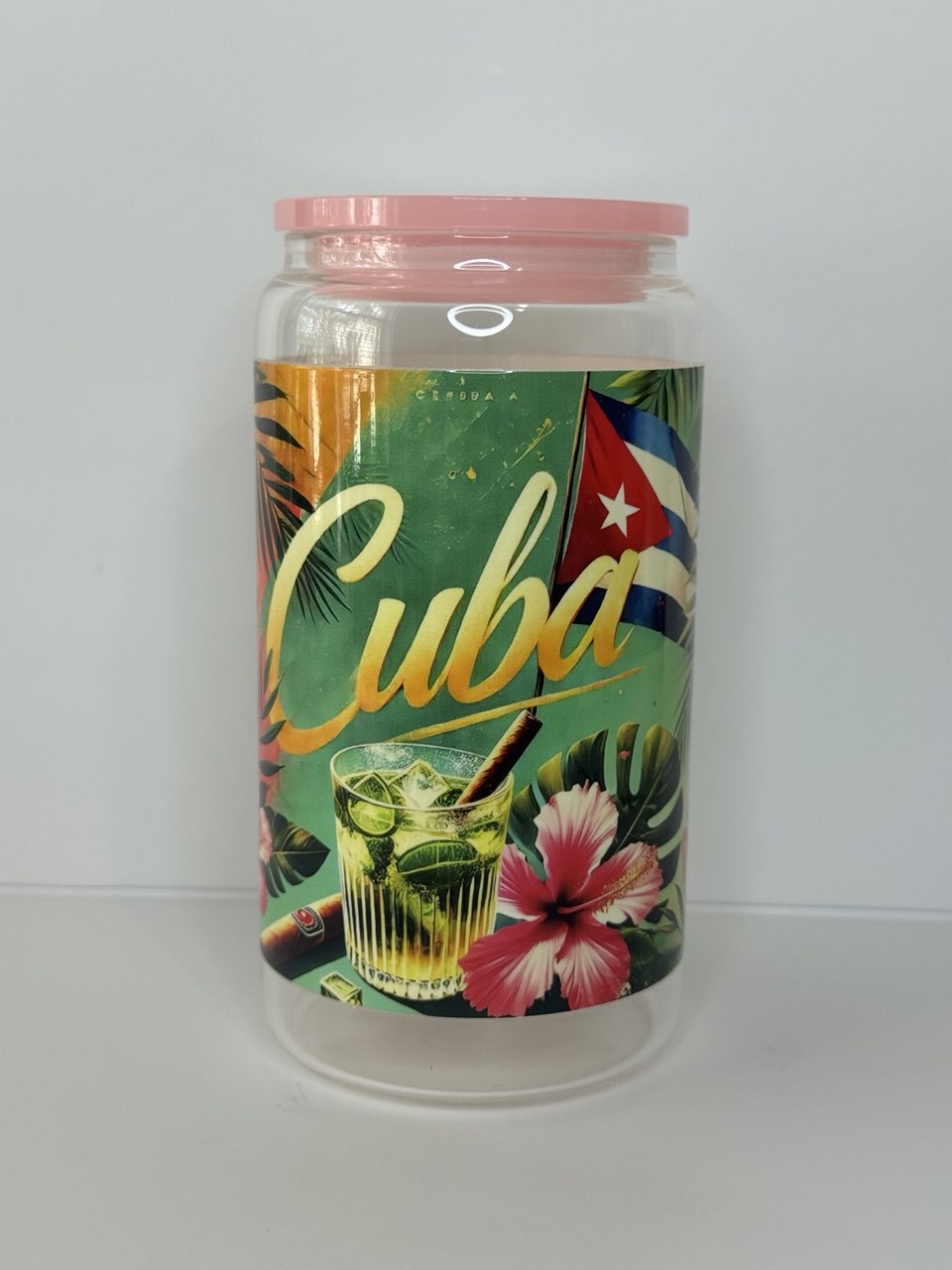 Cuba—Glass Cup