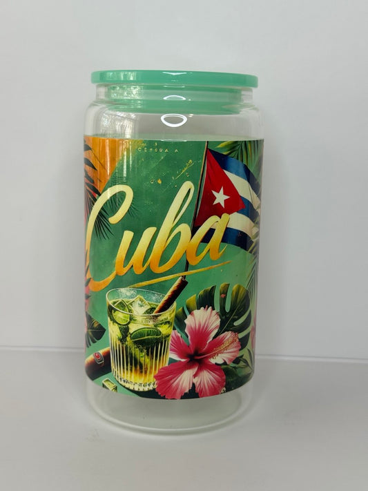 Cuba—Glass Cup