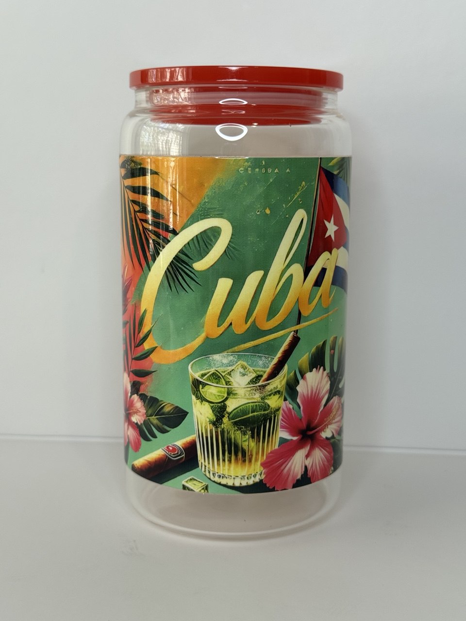 Cuba—Glass Cup