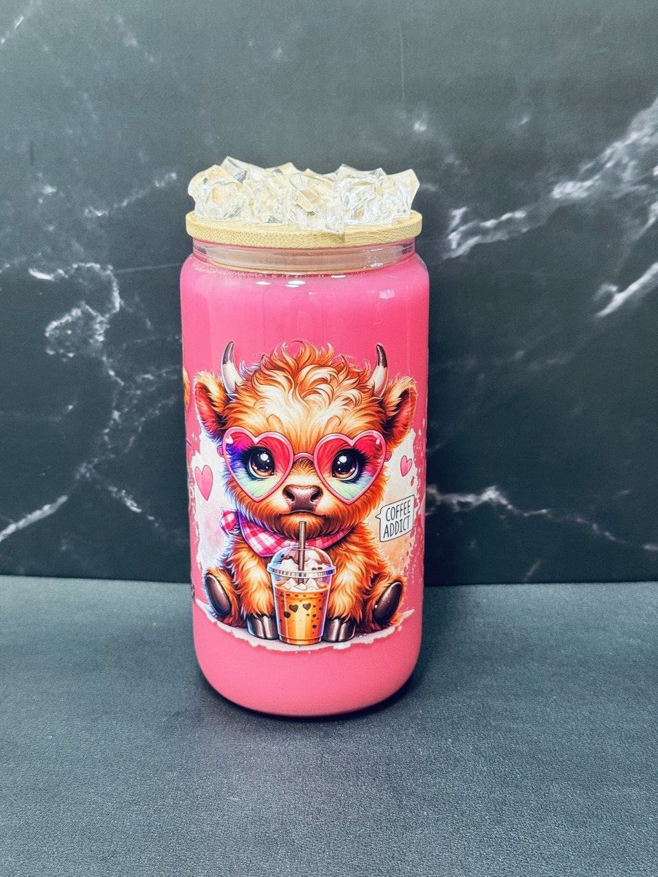 Stay Sassy—Snow Globe Tumbler