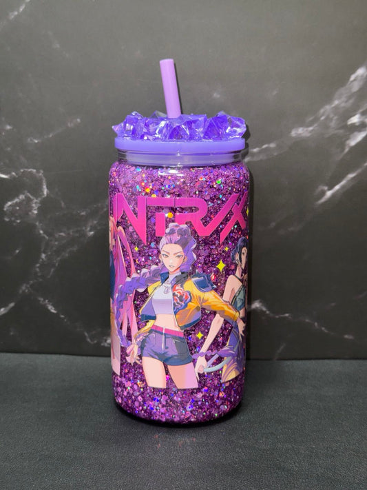 Huntrix—Snow Globe Tumbler