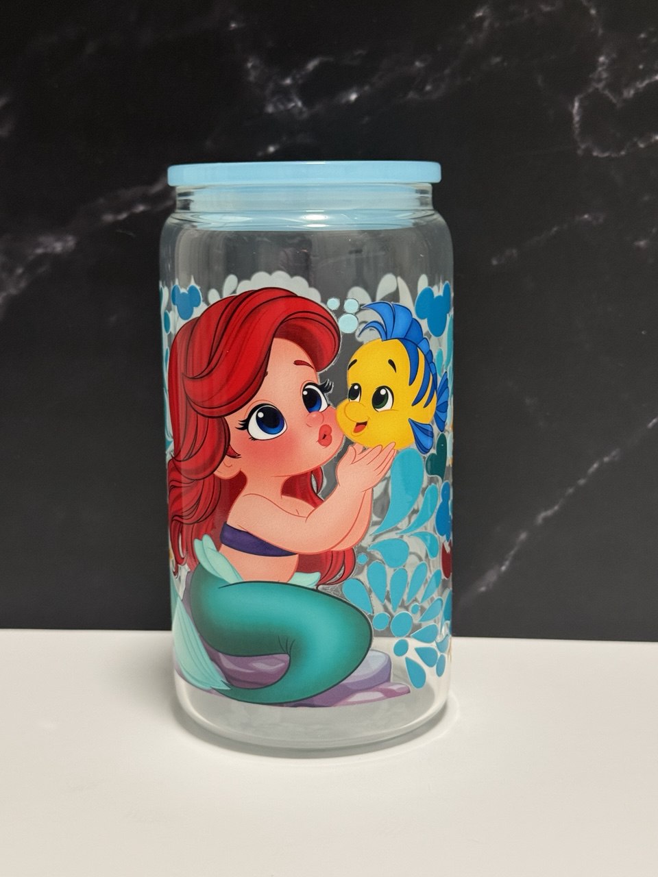 Baby Ariel—Glass Cup
