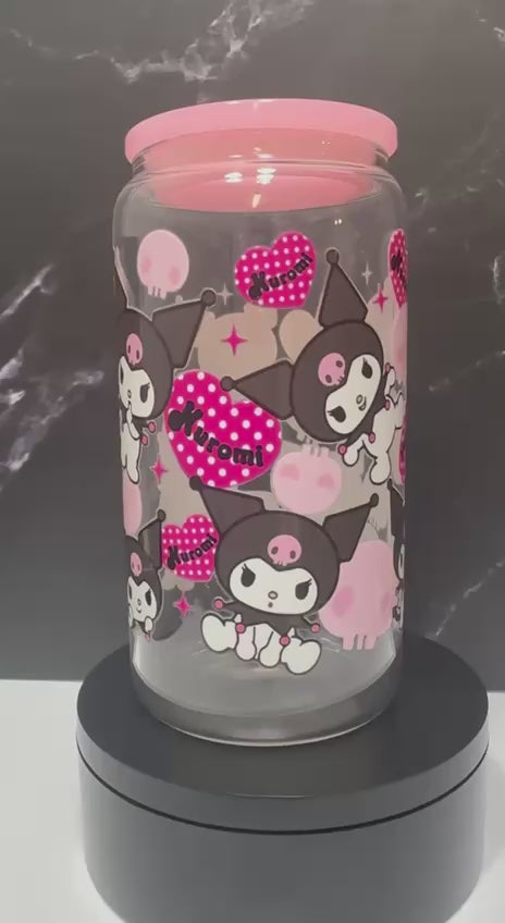 Kuromi—Glass Cup