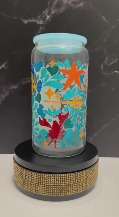 Baby Ariel—Glass Cup